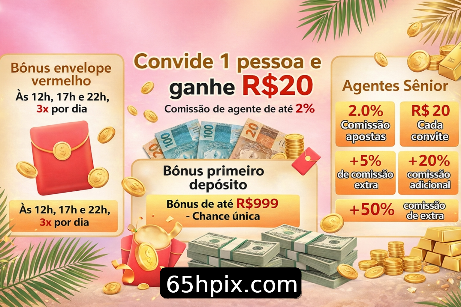Banner do Bônus do Casino 65h